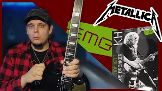 Its Kirk Hammetts Pickup  EMG 81 vs Bone Breaker Shootout  Honest Guitar Gear Review [upl. by Oflodor]