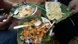 Kerala Street Food Thattukada FoodKappa MottaSpicy FoodSouth Indian Street Food Keralastreetfood [upl. by Fadil346]