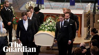 Former England manager SvenGöran Eriksson laid to rest in Sweden [upl. by Ittak]