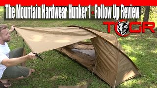 Expensive Military Tent  The Mountain Hardwear Hunker 1  Follow Up Review [upl. by Teresa545]