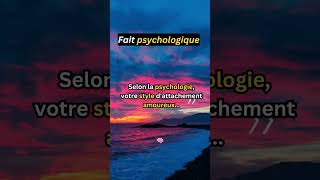 Ce Que Tu Ignores Sur L’Amour  Fait Psychologique ❤️ shorts amour psychologie [upl. by Notgnilra]