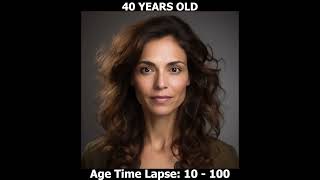 Aging Time Laps 10100 Italian Woman [upl. by Haizek]