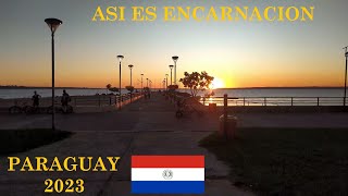 Asi es ENCARNACION en PARAGUAY [upl. by Edie]