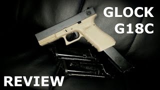 WE G18C Gen 4 Auto  Airsoft Glock Review [upl. by Assirual]