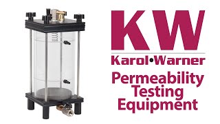 KarolWarner  Soil Permeability Testing Equipment [upl. by Lebar]