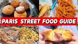 100 Paris Street Food Locations Cheap Eats amp MORE [upl. by Ynamreg691]