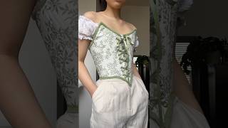 sewing my graduation dress part 1 the corset [upl. by Proctor]