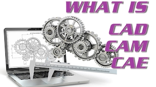 WHAT IS CAM CAD CAE [upl. by Kyriako]