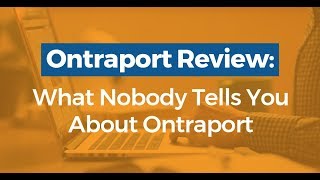 Ontraport Review What Nobody Tells You About Ontraport [upl. by Mattie]