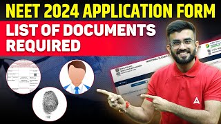 Documents Required for NEET 2024 Application Form 📝  NEET Registration 2024  Nitesh Devnani [upl. by Kenway]