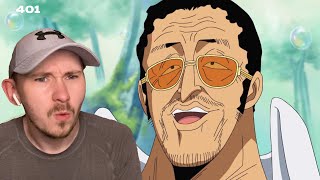 KIZARU ARRIVES AND CHAOS UNFOLDS  One Piece Reaction Episode 401 [upl. by Ora]