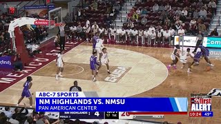 NMSU Aggies dominate in win over New Mexico Highlands 9357 [upl. by Ahsenid219]