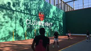 FRONTENIS CLUB MUNDET 2017 DOBLES RODRIGO Y MOLINA VS OMAR Y MARCO POLO [upl. by Mihar940]