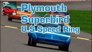 Plymouth Superbird in US Speed Ring  GT Racing Motor Academy Free [upl. by Hehre]