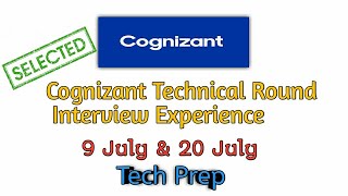 CognizantGenc Technical Round Interview Experience  Process Questions  Tech Prep [upl. by Barvick]