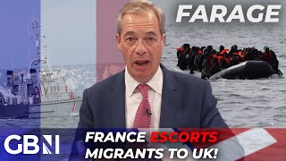 The French are working for the traffickers  Nigel Farage fumes at Channel migrant crisis [upl. by Mathi]