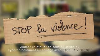 Animer un atelier sur le cyberharcèlement au collège avec le quot Serious Game  Stop la violence quot [upl. by Akimak322]