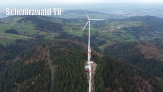 🚨💣 Sprengung 2 WindradTurm Holzschlägermatte Schauinsland bei Freiburg 13112024 [upl. by Ruthe]