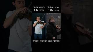 Which one do you prefer Habriielian zotov13 violin cover eminem mockingbird [upl. by Oilicec933]