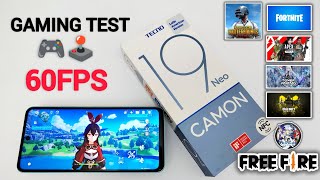 Tecno Camon 19 Neo Test de Rendimiento  Gaming Test [upl. by Leidag]