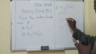 Relative Formula Mass  mole concept [upl. by Jocelin]