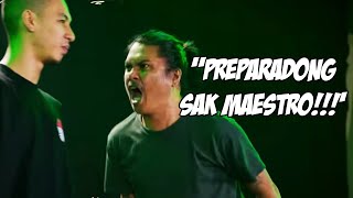 SAK MAESTRO vs ZAKI  Reaction Video  Tito Shernan NAG WALA YUNG CROWD [upl. by Maxia]