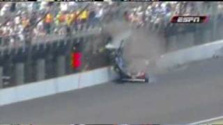 Franchitti Wins Indy 500Horrific Airborne Crash 53010 [upl. by Sandy]