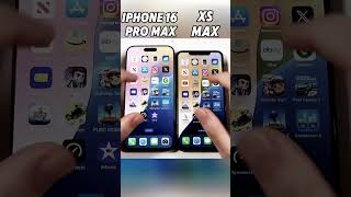 iPhone 16 Pro Max vs iPhone XS Max ⚡ Evolution of Speed The Ultimate Battle 🚀 Shortsviralvideo [upl. by Leasa611]