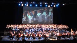 Tonari no Totoro  Joe Hisaishi  quotTOUS EN CHOEURquot  charity concert for Japan [upl. by Pippas324]