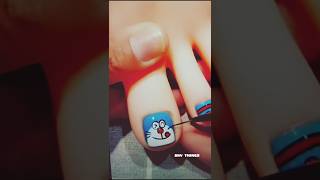 Foot 🦶 Nail art design trending nails design [upl. by Enowtna887]