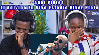 FIRST TIME HEARING Abel Pintos  El Adivino En Vivo Estadio River Plate REACTION😱 [upl. by Nyrat]