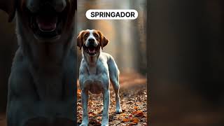 The hybrid of an English Springer Spaniel and a Labrador Retriever shortvideoshorts animalfusion [upl. by Notrab]