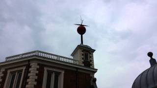 Timeball drops at Royal Observatory in Greenwich [upl. by Carew353]