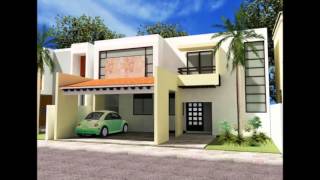 Fachadas de Casas Modernas Residencial Dunas [upl. by Curtis186]