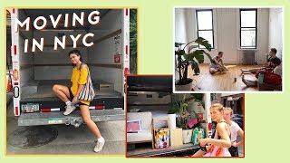 NYC MOVING VLOG AND PROCESS in Brooklyn [upl. by Buxton]