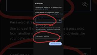 Email id password kivabe Change korbo  How to change email id password shorts [upl. by Punke]