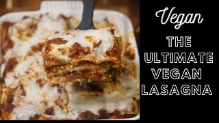 Creamy Vegan Lasagna Recipe  Cheesy Satisfying and Easy to Make  🍴💚🔥 [upl. by Edmunda]