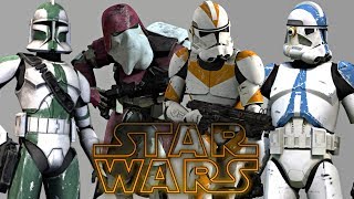 All Clone Corps Legions amp Battalions  Star Wars Explained [upl. by Range908]