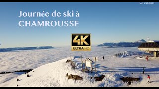 La station de ski de Chamrousse est ouverte  Drone 4K [upl. by Nomolas924]