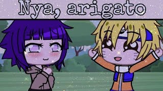 Nya arigato °meme° 💛NaruHina💜 [upl. by Eberhart247]