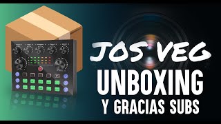 TARJETA DE SONIDO V8S  UNBOXING  Y AGRADECIMIENTOS [upl. by Anna-Maria78]