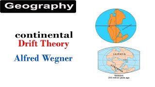 Continental Drift Theory  GeomorphologyGeography [upl. by Alroy]