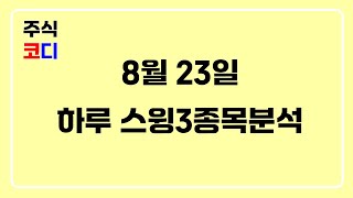 8월 23일 하루 3종목분석 멤버십많이 관심가져주세요 진단키트 진단키트관련주 제약바이오관련주 코로나관련주 항바이러스 [upl. by Eiralc690]