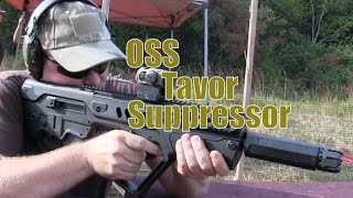 OSS Operators Suppressor Systems Tavor Specific Suppressor [upl. by Bibby7]