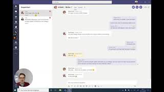 Nachrichten speichern Microsoft Teams Kurzanleitung [upl. by Yhprum]