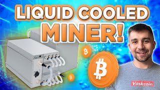 NEW Liquid Cooled Bitcoin Mining Rig Most Powerful BTC Miner EVER [upl. by Auoz]