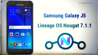 LineageOS 141 Para Galaxy J5 2015 [upl. by Onibla466]