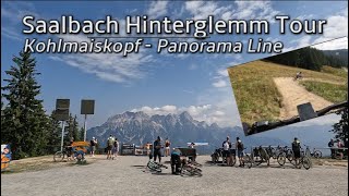 Saalbach Hinterglemm Kohlmaiskopf Panorama Line Spielberghaus Reiterkogel [upl. by Annairda]