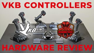 Hardware Review of VKB Joysticks Rudder Pedals amp Modules  Flight Sim Hardware Reviews [upl. by Josiah52]