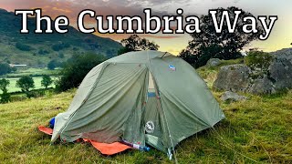 Hiking amp Camping the Length of the Lake District  The Cumbria Way part 1 [upl. by Kathie]